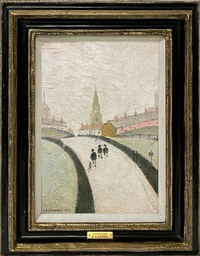 Laurence Stephen Lowry, RA, RBA, LG, NS - A Country Road | MasterArt